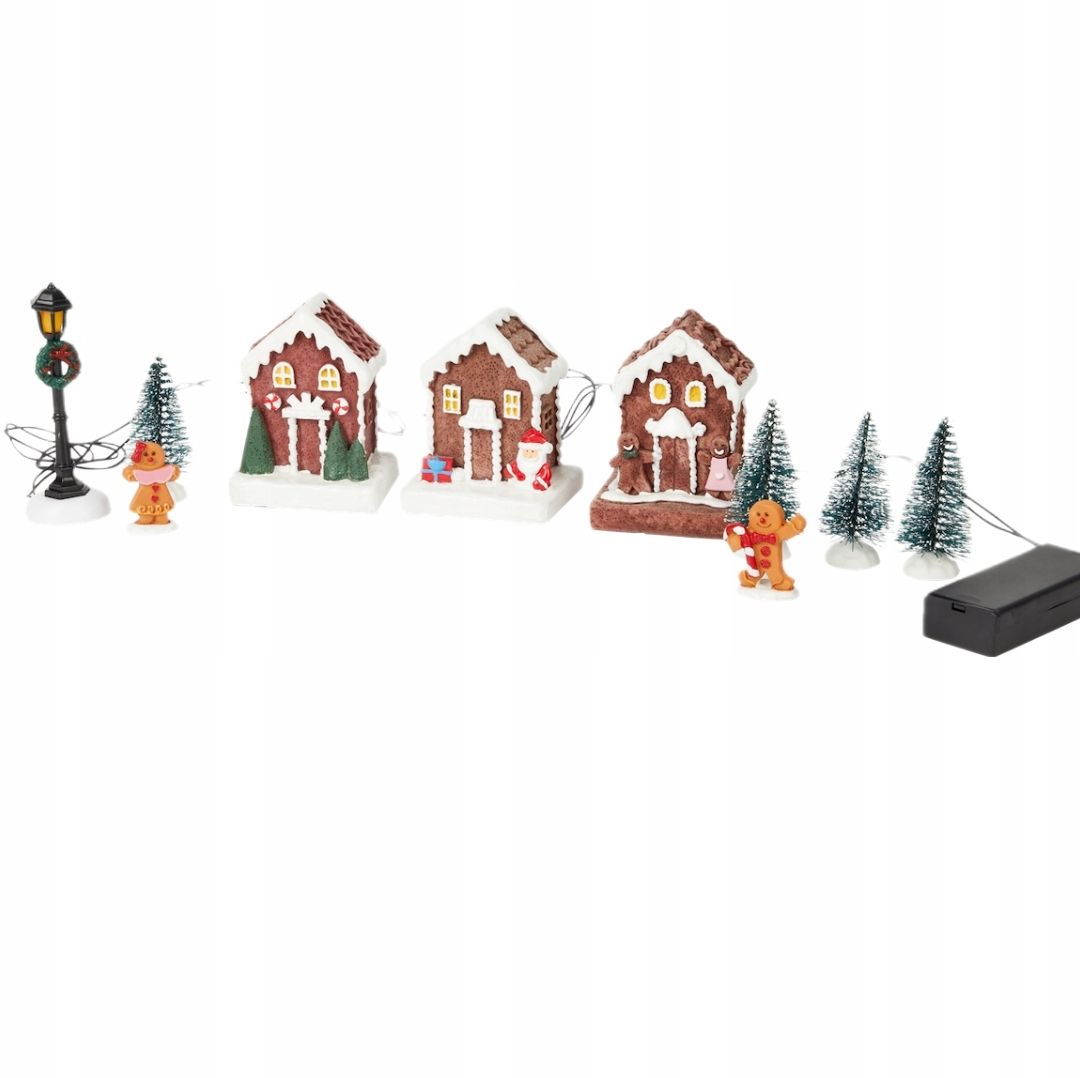  Küla jõulud magic village led 17 osad