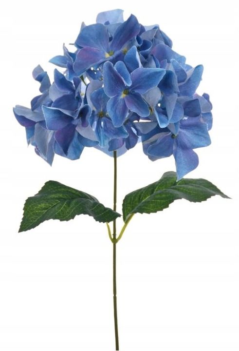  Hortenzie obal větvička umělá květina dodatek 60 cm fialová