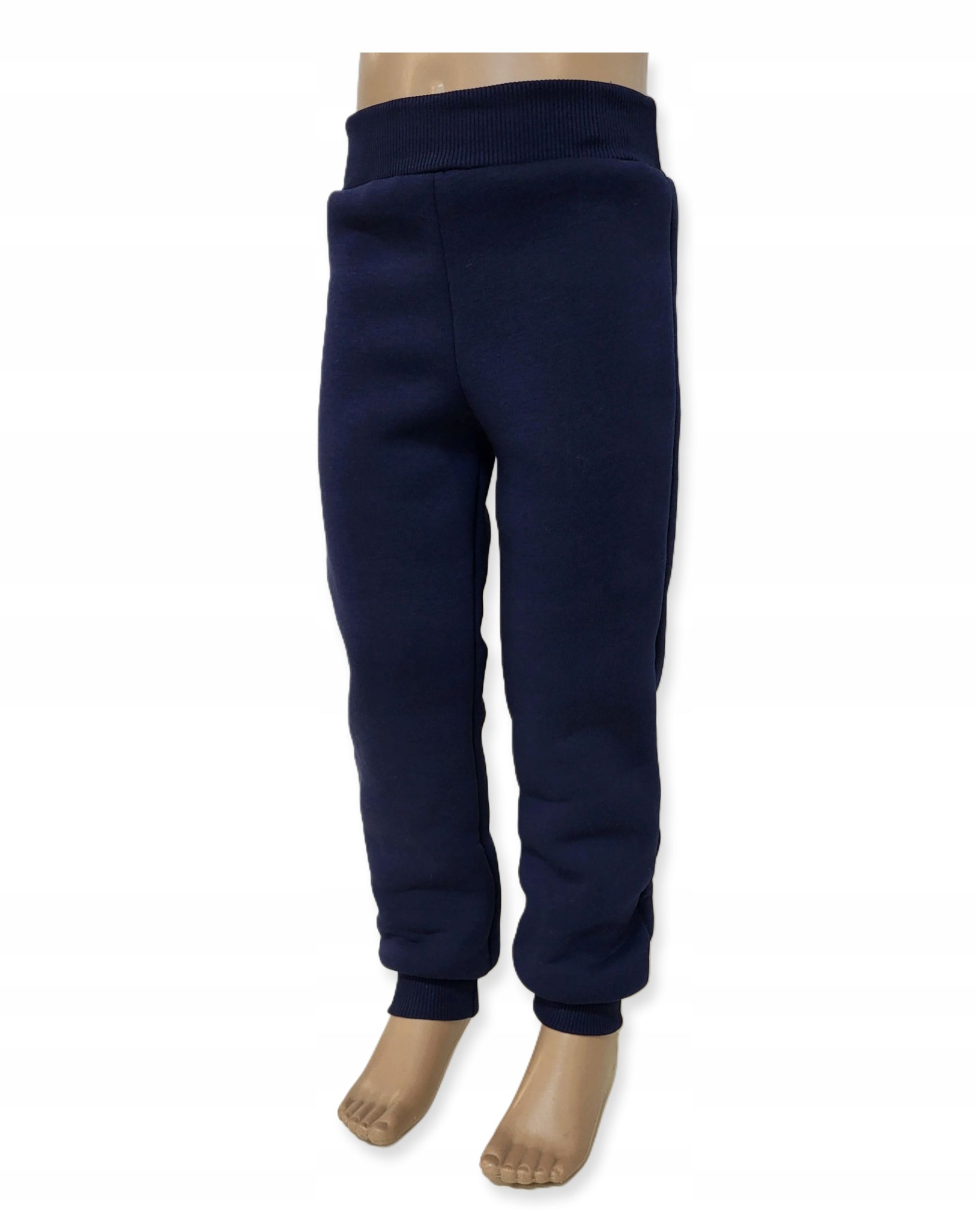  Dicke isolierte hose 128 reguliert winter mit flaum dunkelblau
