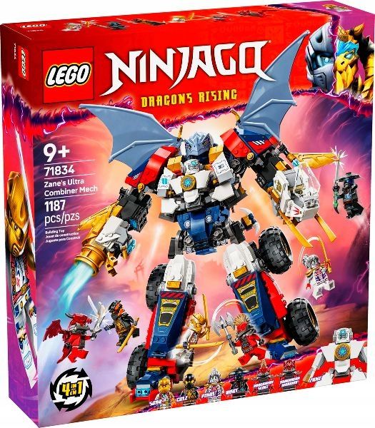  Lego ninjago - bojová súprava s mechem jaya nr 71805