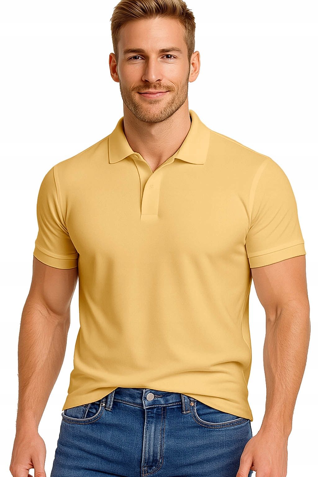  Men&#39;s polo shirts t-shirt elegant reinforcement cotton with collar m