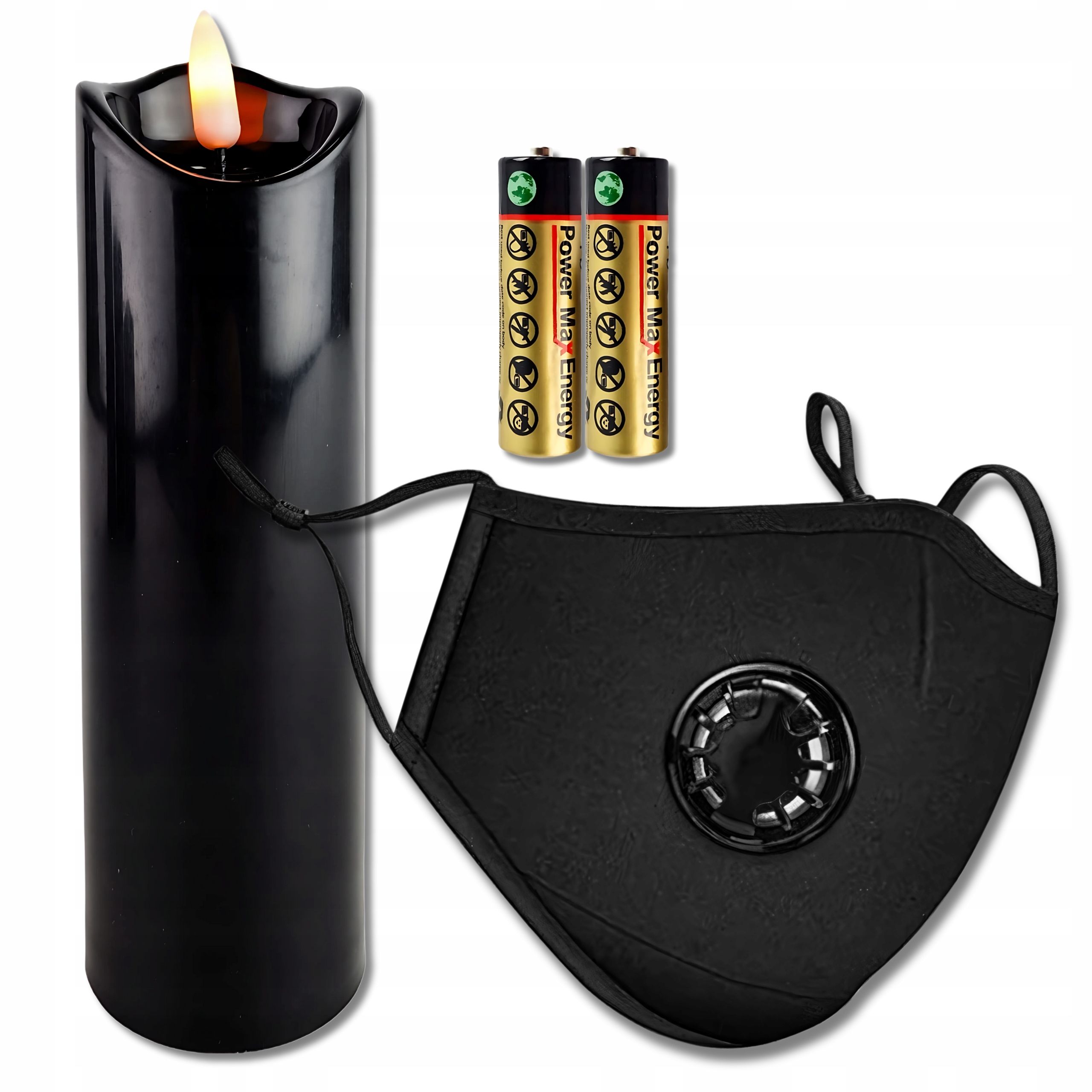  Contribution for grave candles led inserts 3 pcs. with batteries shining grave candle candle + flashlight
