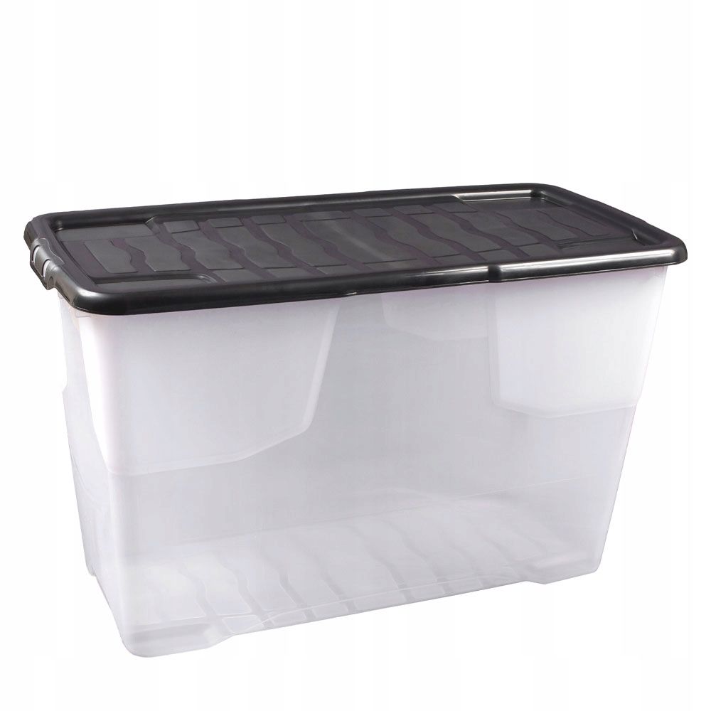  Box plastic organizer lid 100l