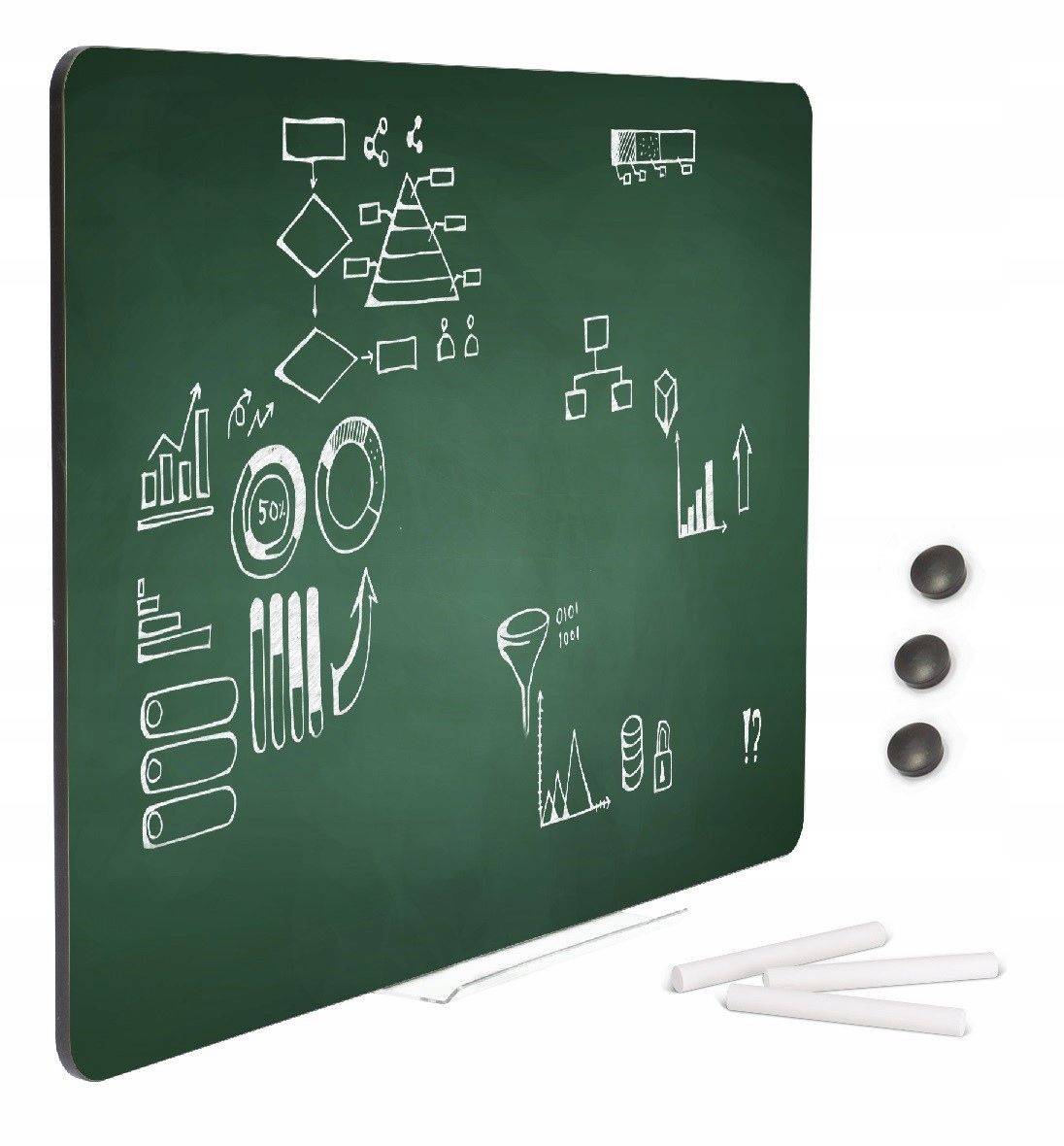  Magnetic board 2x3 90 x 60 cm