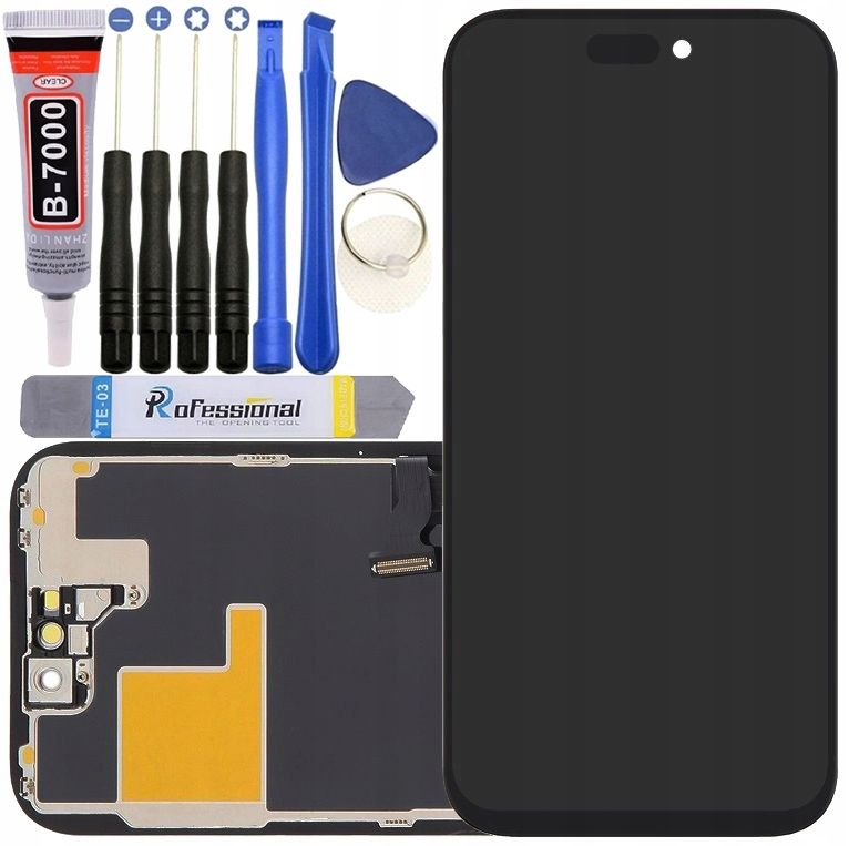  Oled ekranas į "iphone" 14 pro lcd ekranas lengvas montavimas +tarpiklis