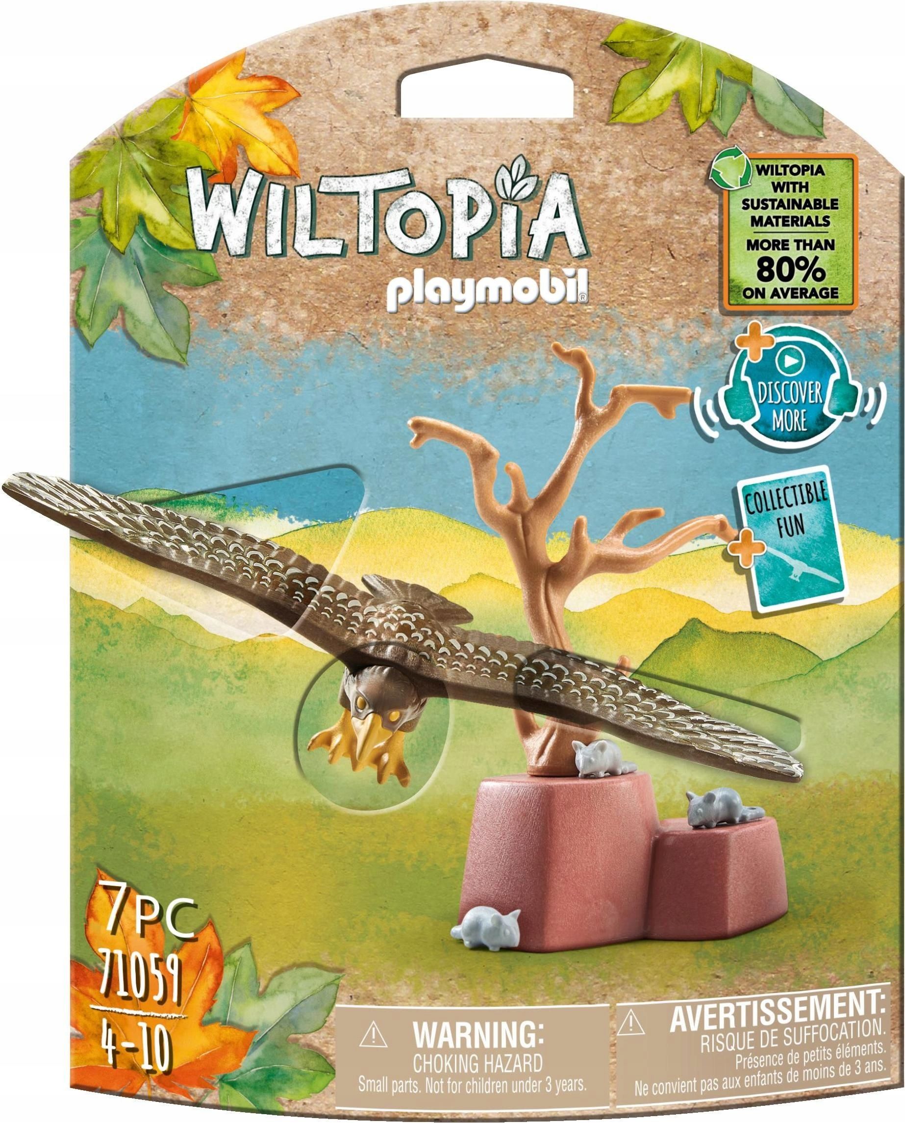  Playmobil rodina chalupa na stromě wiltopia 71013 + katalog s plakatem