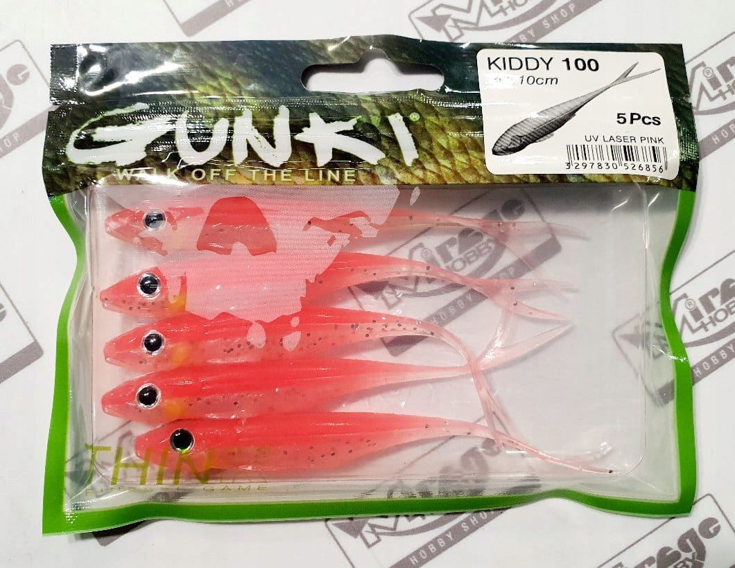  Norīt gunki kiddy 4"(10cm) - salt & pepper (op. 5 gab.) [52683]