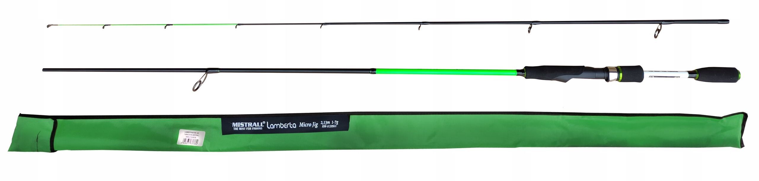  Makšķere mistrall lamberta mikro galvas āķis 198 c.w. 0,5-5g ļoti light
