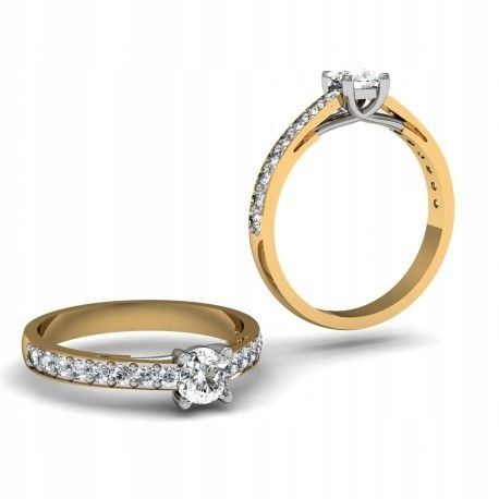  Lieliski gredzens ar izcili 0,44 ct -50% id