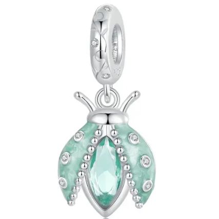  Charms mit farbigen schmetterlinge anhänger beads silber 925 simplyme + kostenlos