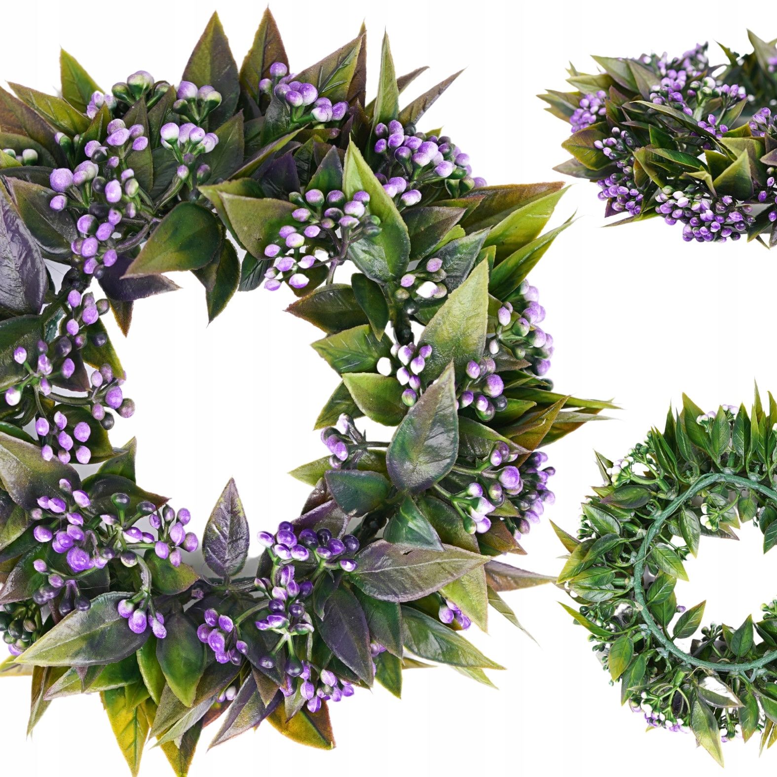  Dirbtinės gėlės gipsowka šakelė 32cm tanki violetinė priedas puokštėms