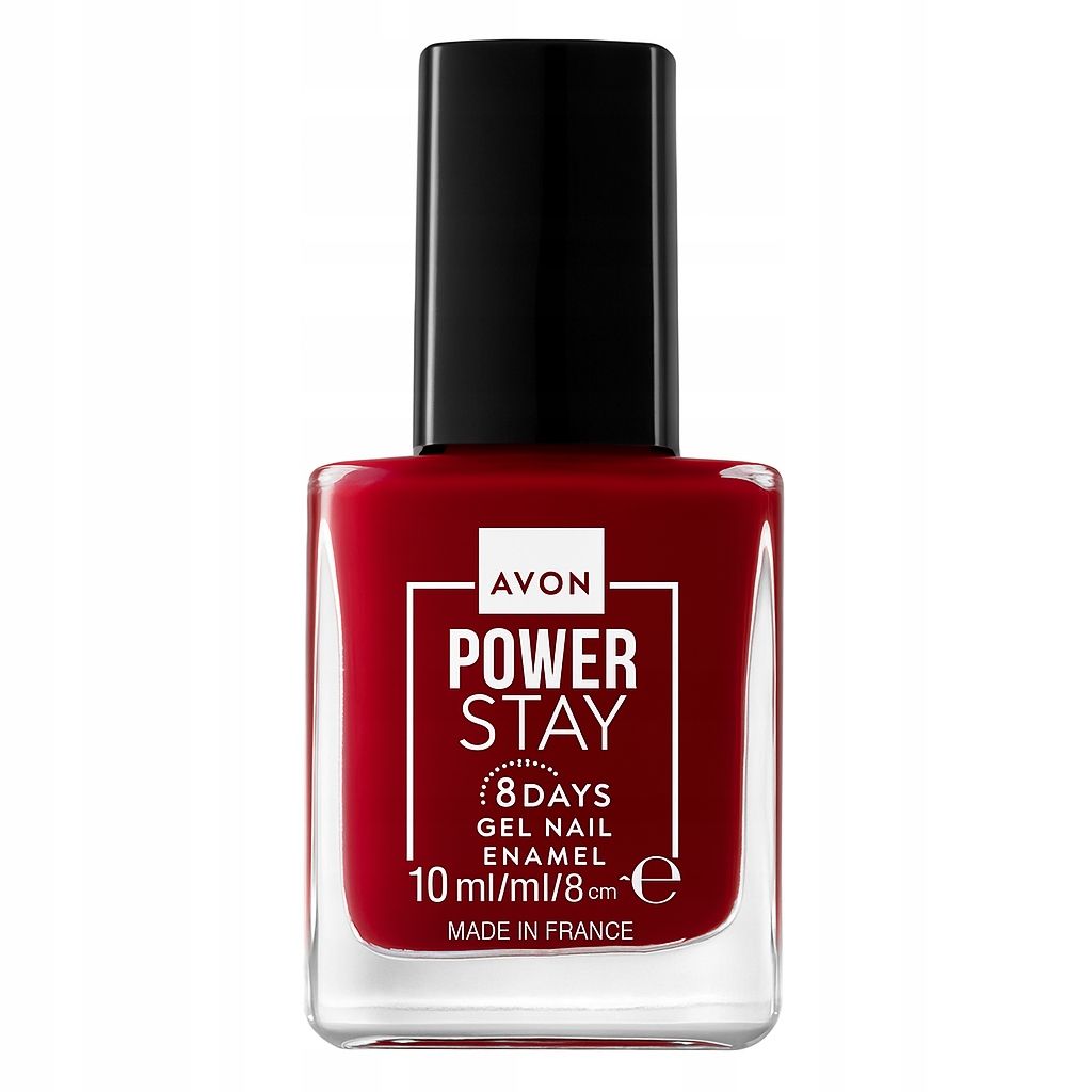  Avon powerstay gel-nagellack für nägel, wirkung hybriden dark dahlia
