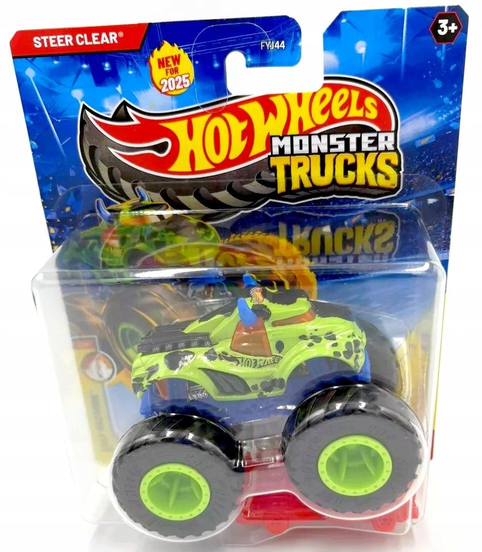  Rebel-lion liūtas beast bajeriai 3/6 monster trucks automobilis hot wheels uola 1:64