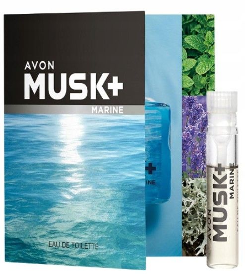  Avon musk marine original masculine scent sample