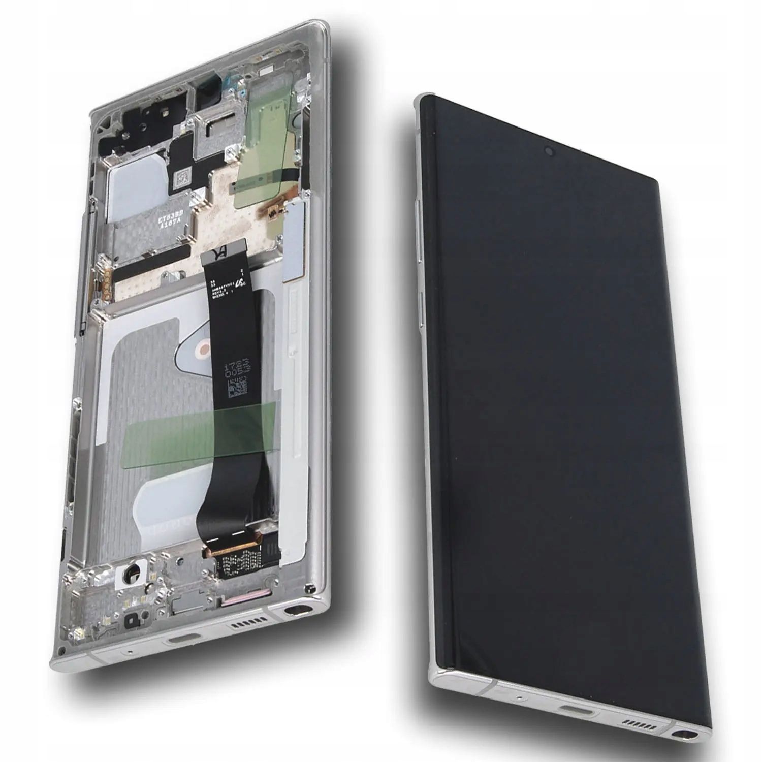  Lcd ekranas "samsung" galaxy note 20 itin |n985/986| baltas originalus