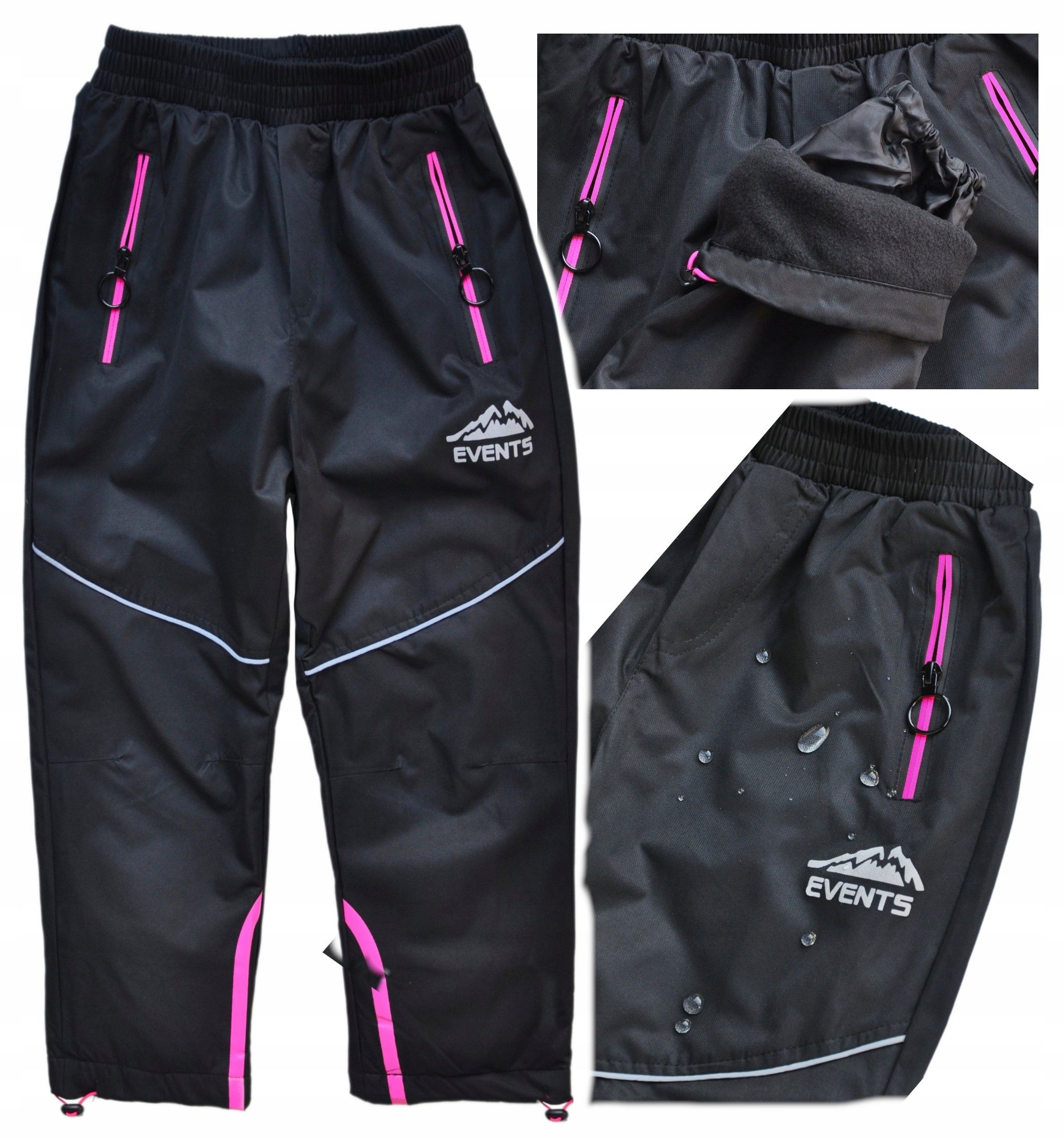  Hold winter pants softshell insulated fleece (140 146 152 164) r 122/128