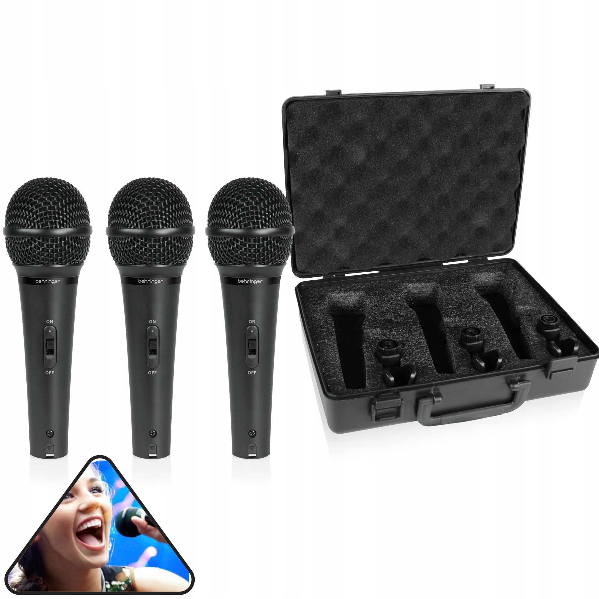 Bv4038 wielkomembranowy kondensatorinis mikrofonas stovas vokalas usb behringeris