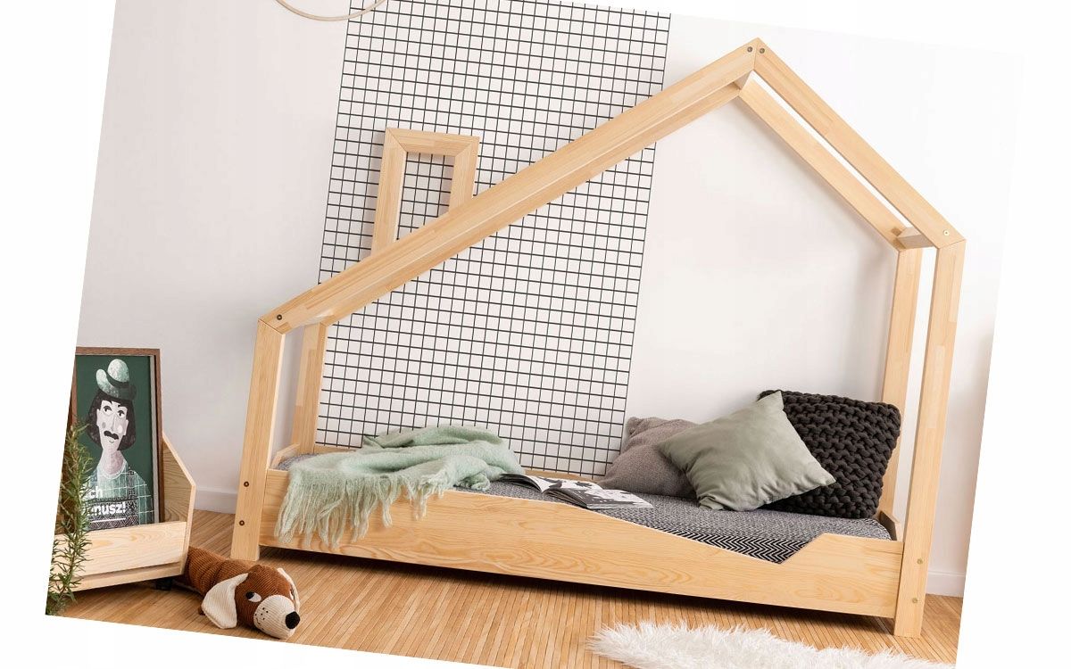  Dětská postel biale s matrací výstavce 180x80