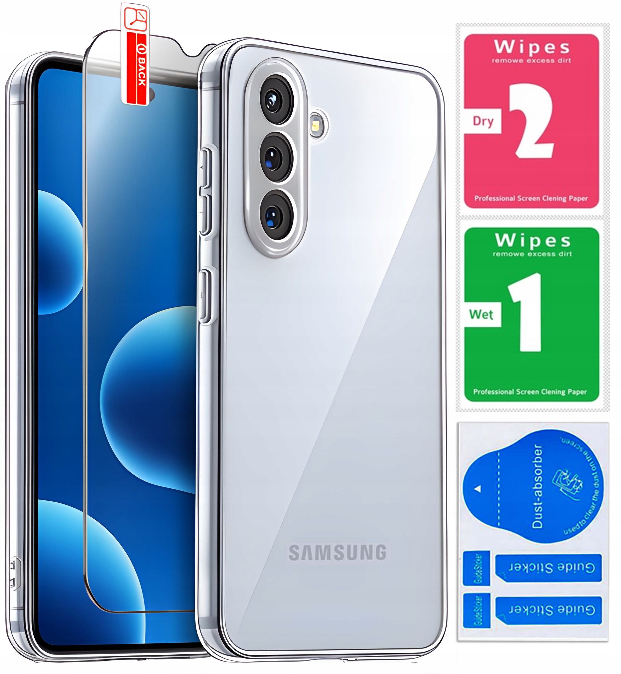  Protective case magsafe back case + 2x glass premium - samsung galaxy s25