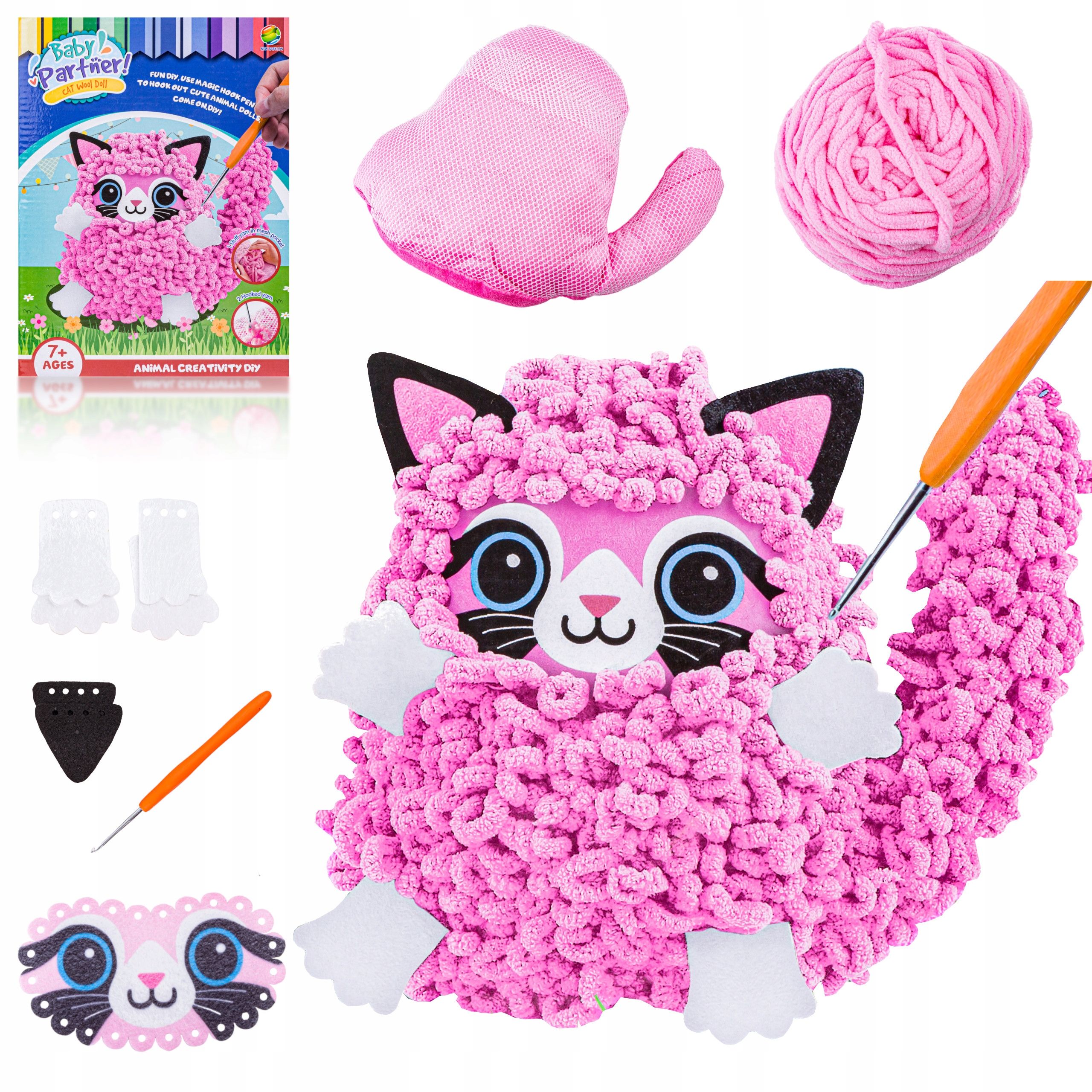  Kreativset für ein mädchen zum sticken kleines kissen für kinder