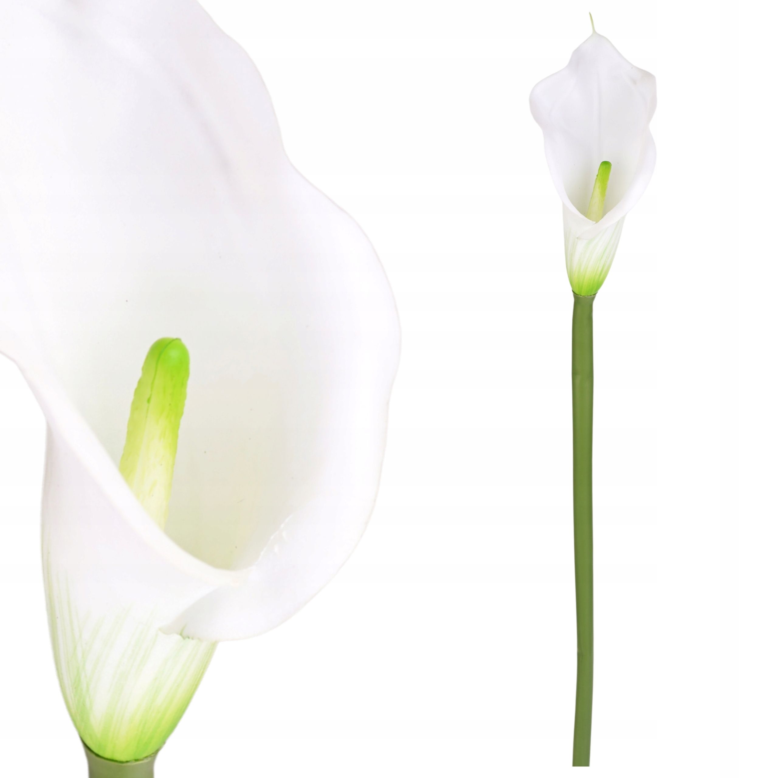  Mākslīgais zieds orhideja zars dekoratīvs rotājums florists pik 62cm