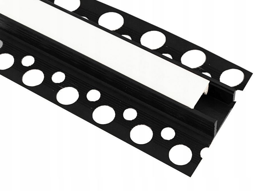  Profilis led gipso plokštėms gk led juostoms mono rgb baltas 1 metras