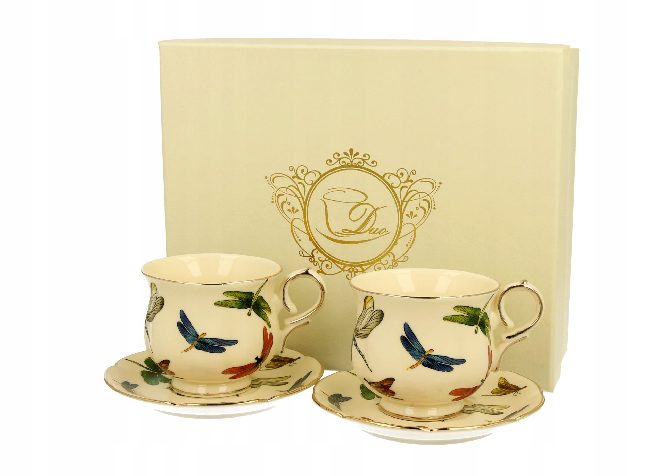  2 cups espresso with saucers safa
