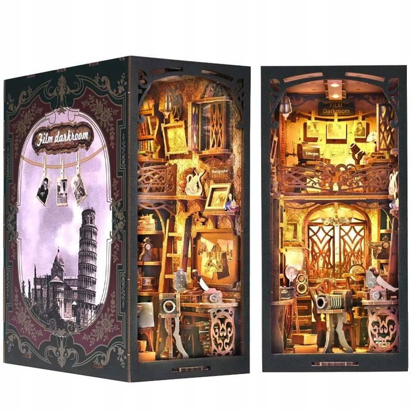  Miniatūra māja book nook vasara fejas dāvana diy