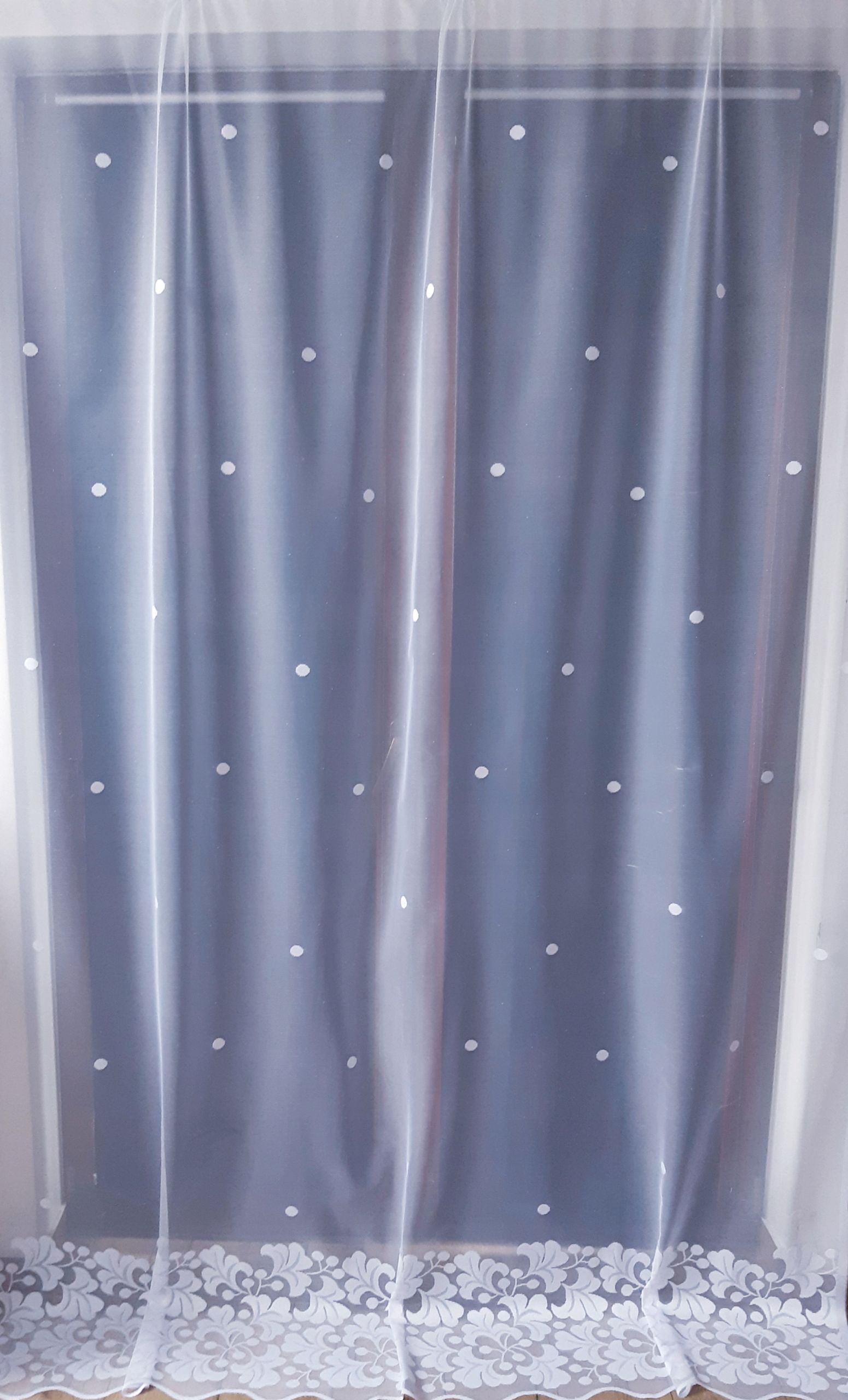  Užuolaida užuolaida stačiai žakardas baltas 250x250 cm