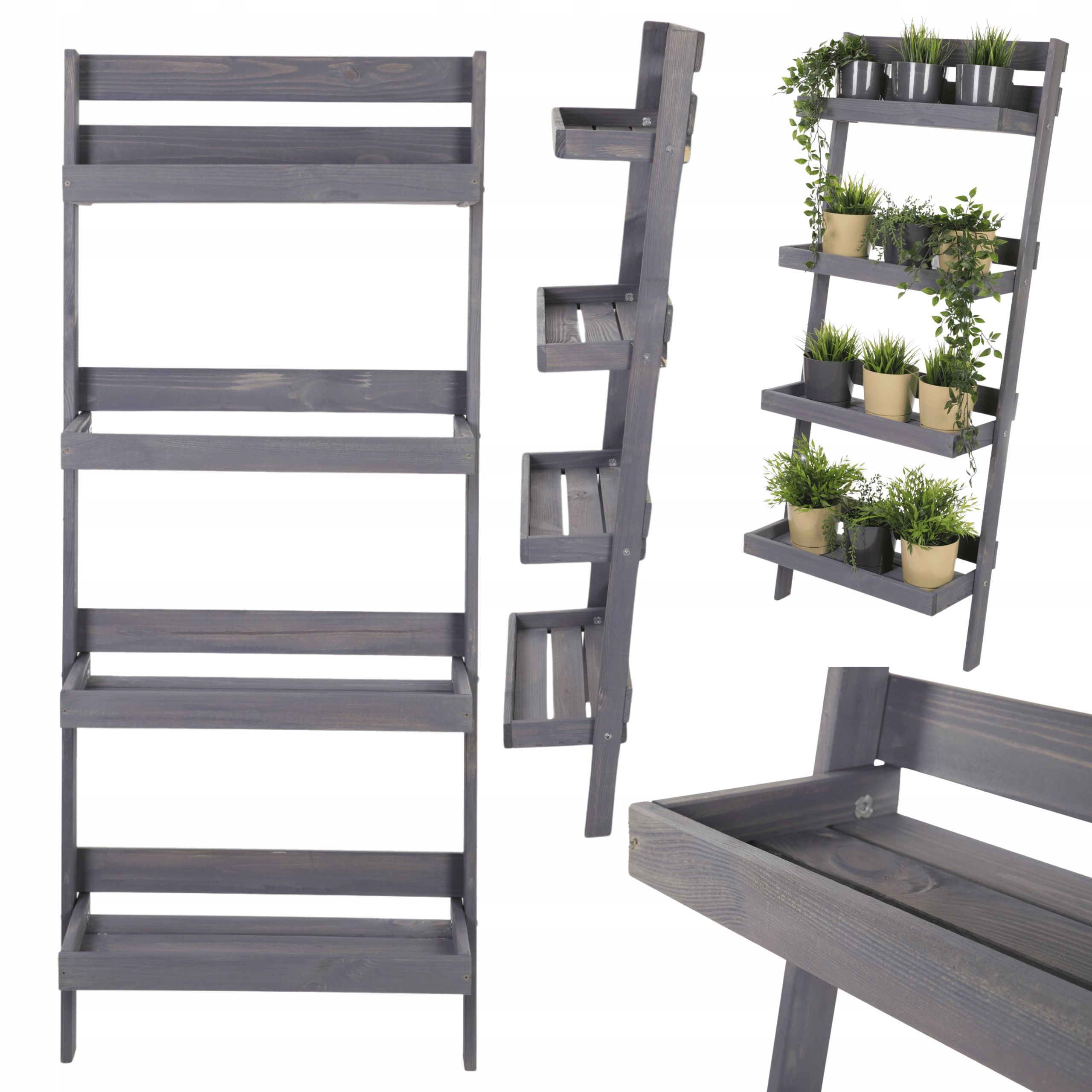  Flower stand opierany ø walls flower stand shelf for plants 145x77cm eco