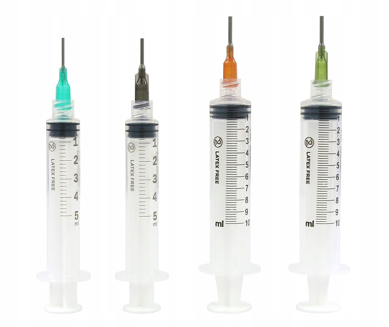  Süstal dosaator 5ml + 5x nõel doseerimine sisse flux kiirgusvoog kinga poleerimine geel liim