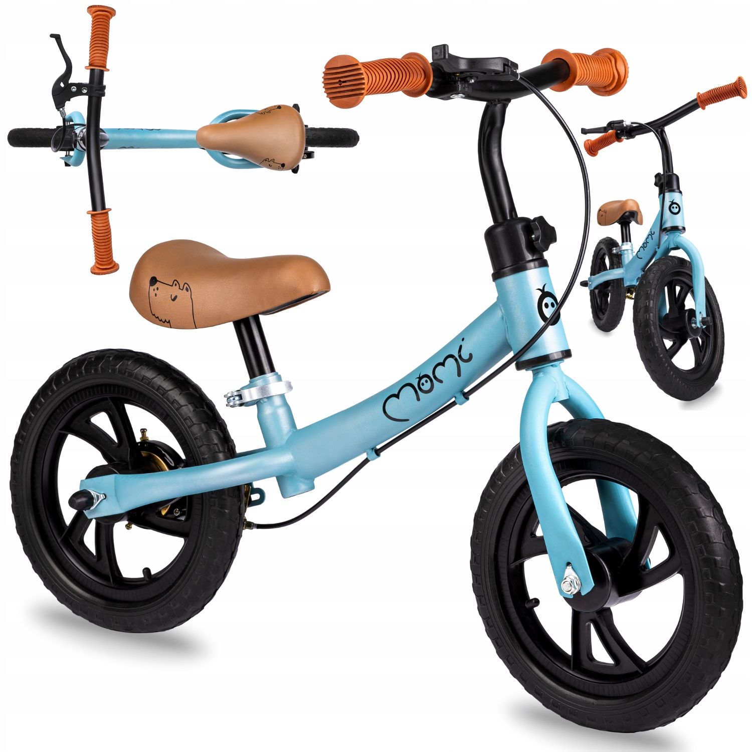  Laufrad - momi breki blau - verordnung - licht 2.3kg - bremse