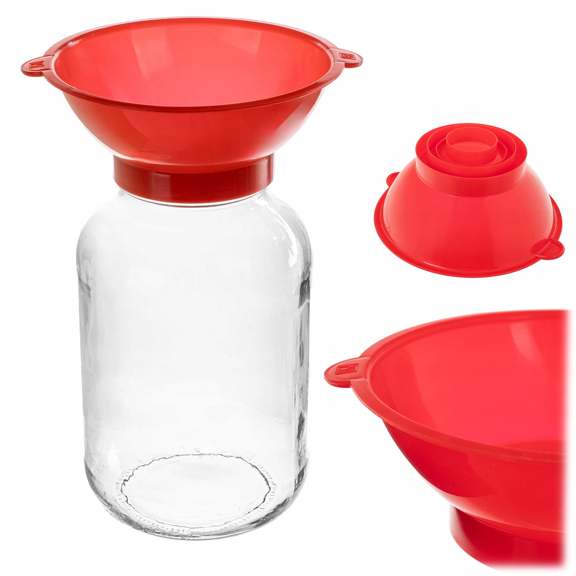  Lievik na fľaše balóny tinktúry víno kuchyňa so sitom filter fi 120 mm
