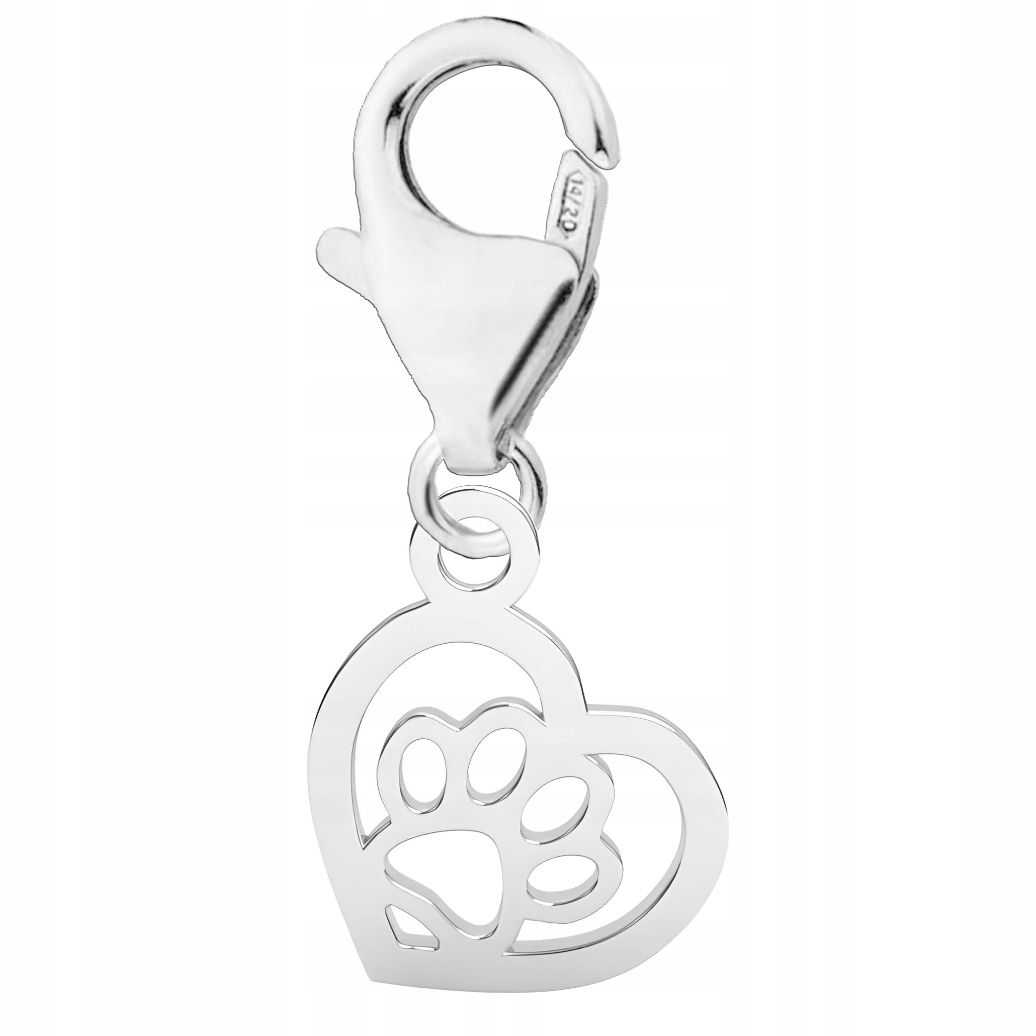  Silberanhänger karabiner mit einem engel angel engel engel silber 925
