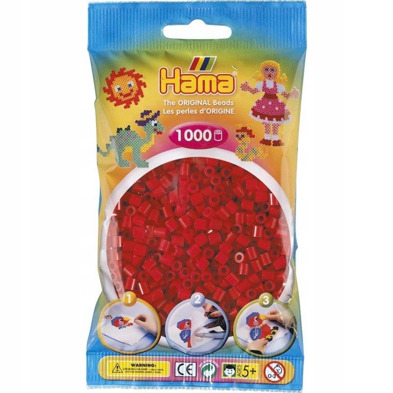  Hama 207-103 - svetlo žltý - 1000 korálky midi - krk