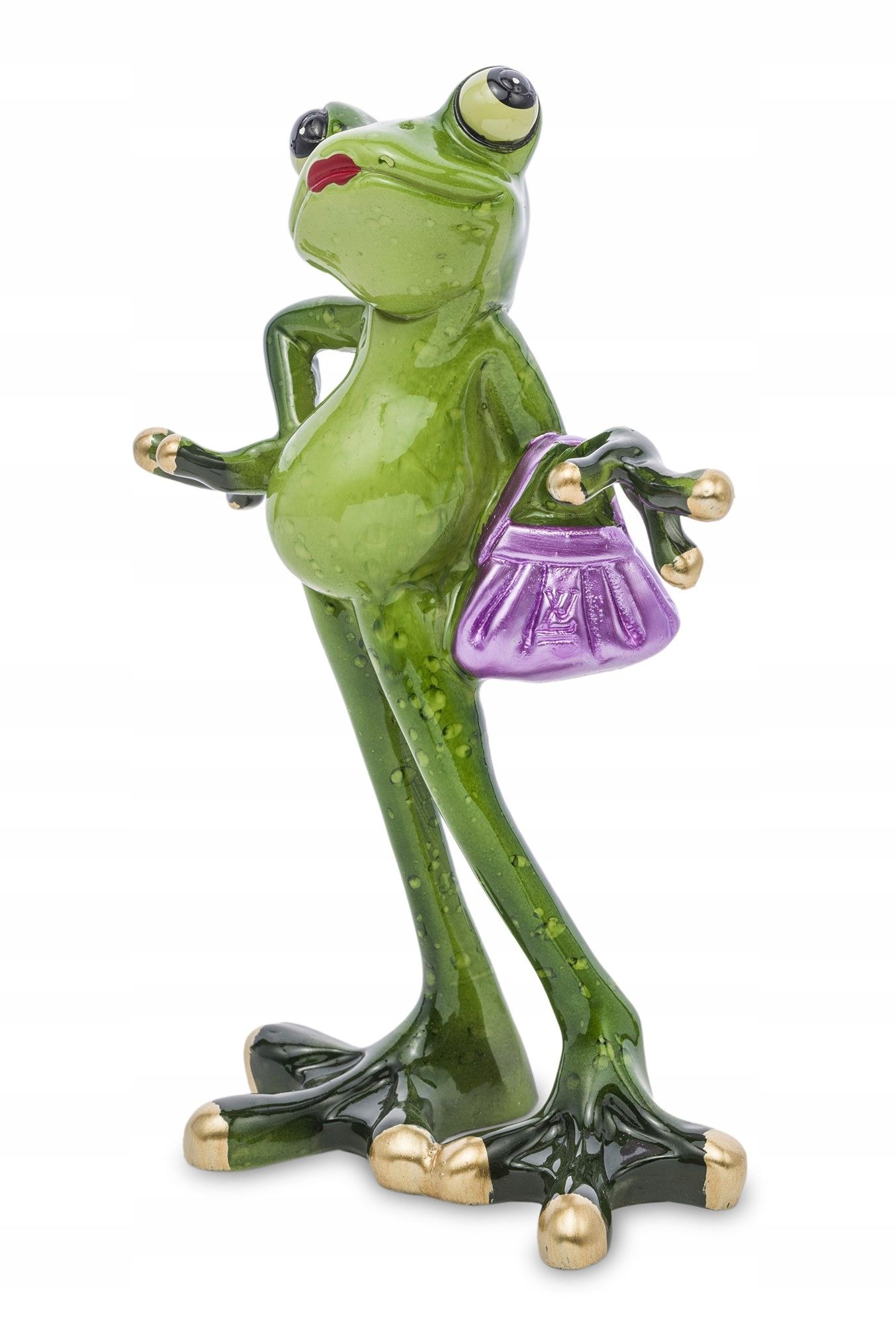  Figur frosch frosch auf rybach angler fischer geschenk