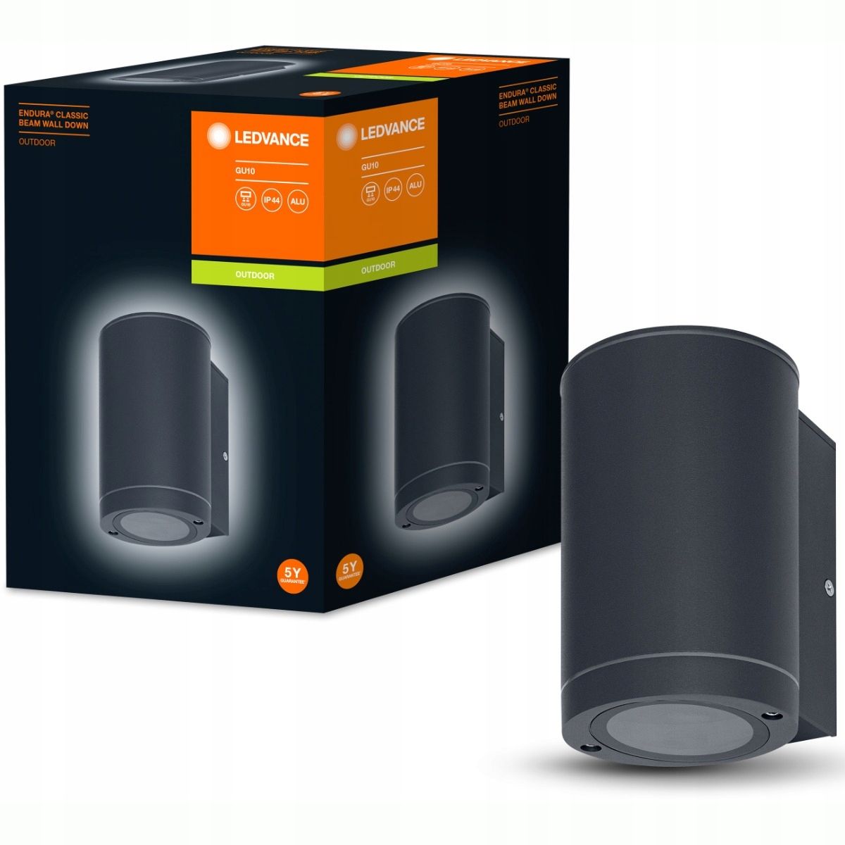  Fasado lempa led sieninė sodo sieninis šviestuvas judantis 13w 3000k ledvance