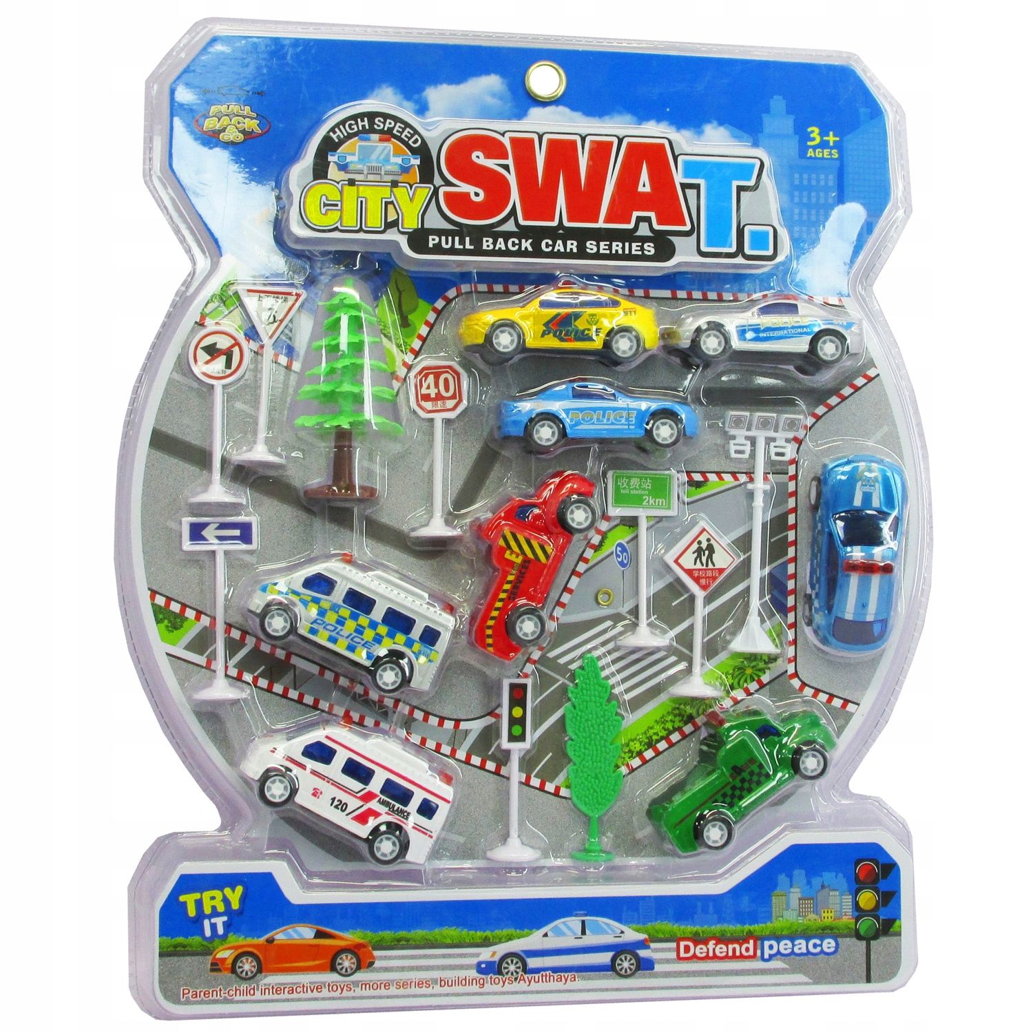  Signalman with batteries with signs road signs traffic light