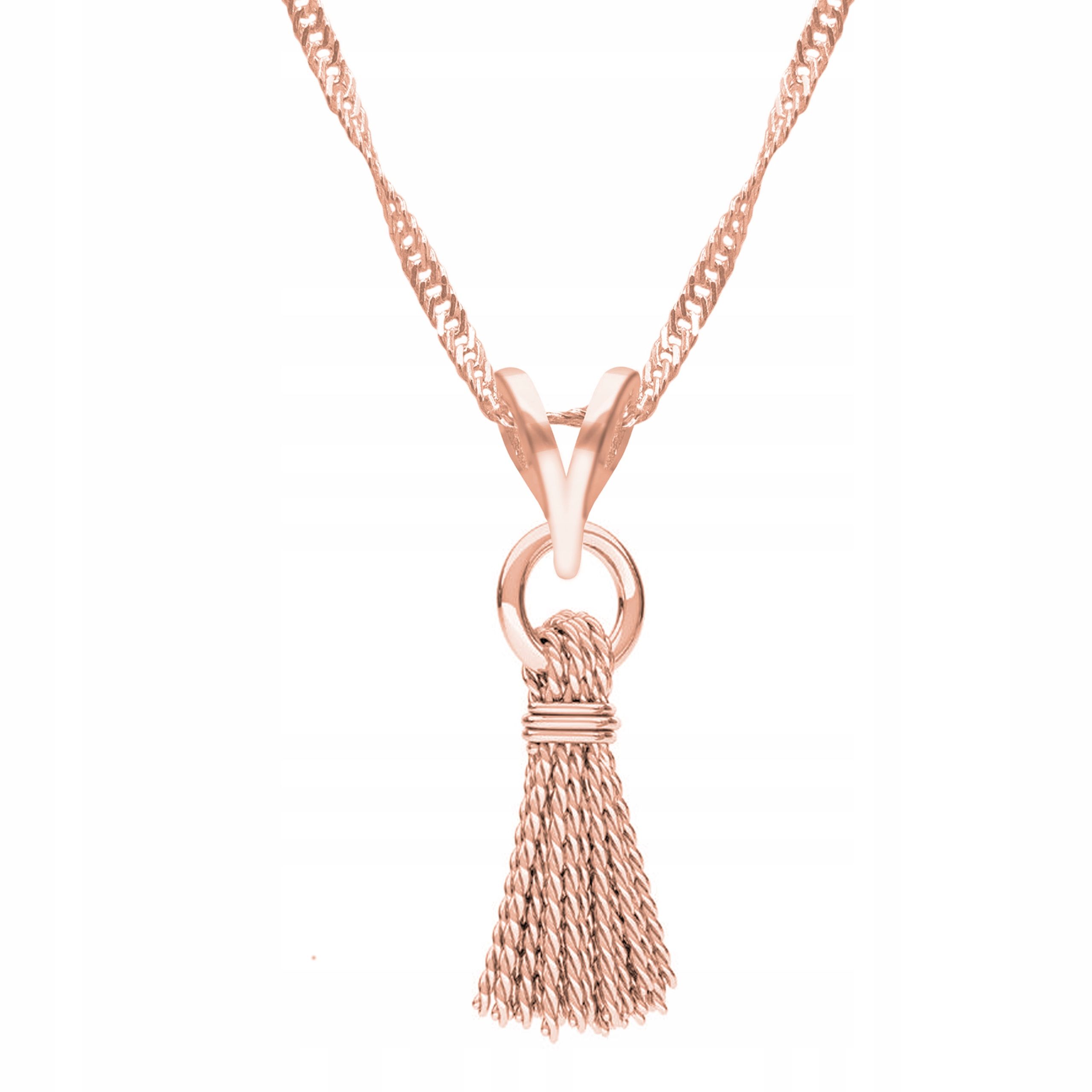  Goldkette halskette 925 mond hörner