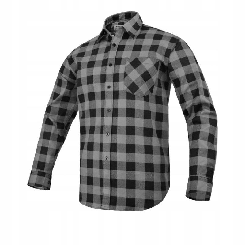  Flaneliniai darbo marškiniai modar grey pilka