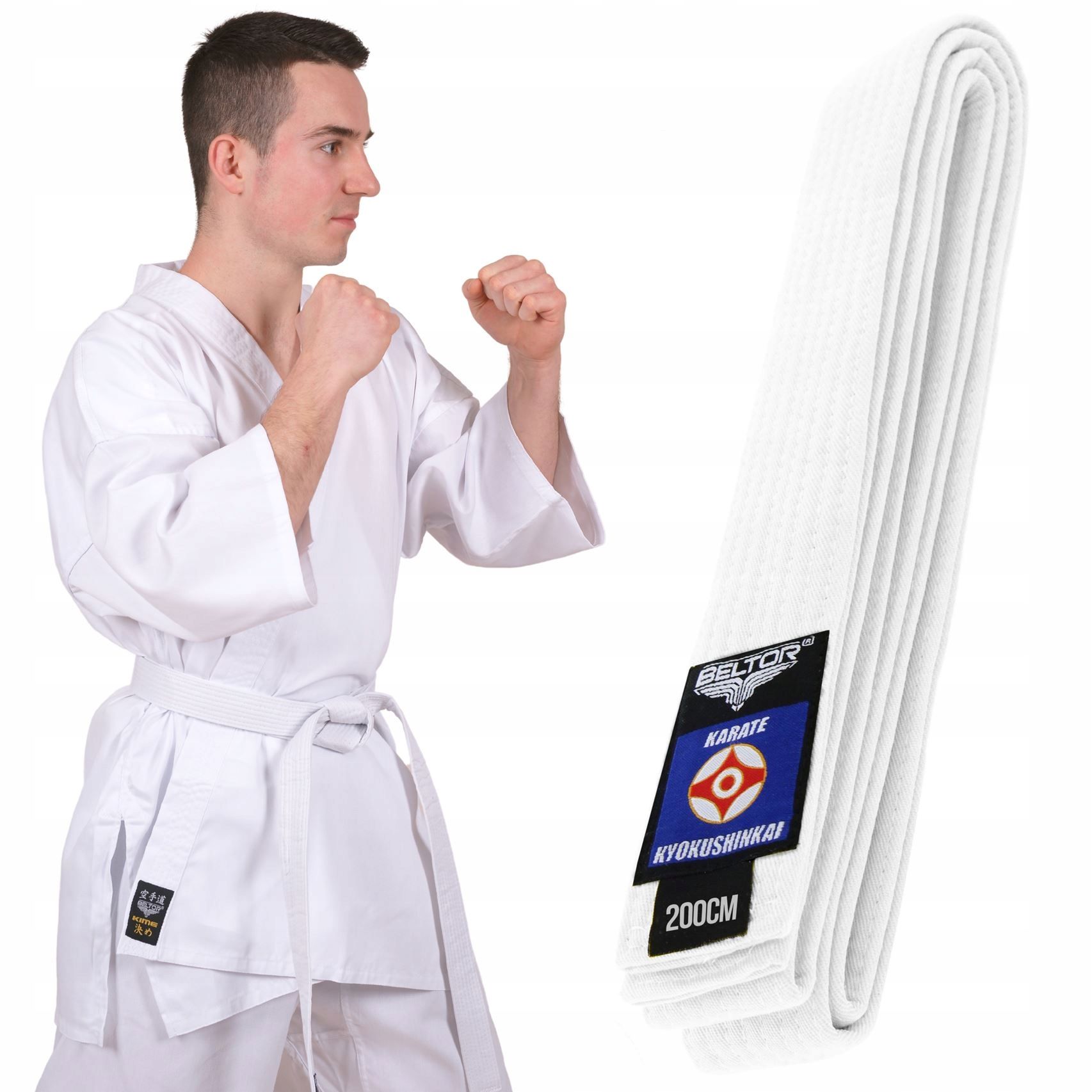  Blau gürtel karate kyokushinkai beltor 220 cm