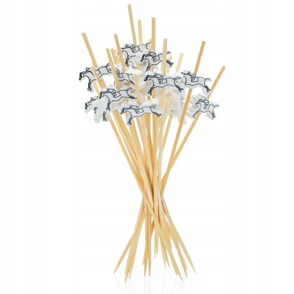  Klebt dekorativ snack-pins snacks rosa bälle 12cm 100 stück