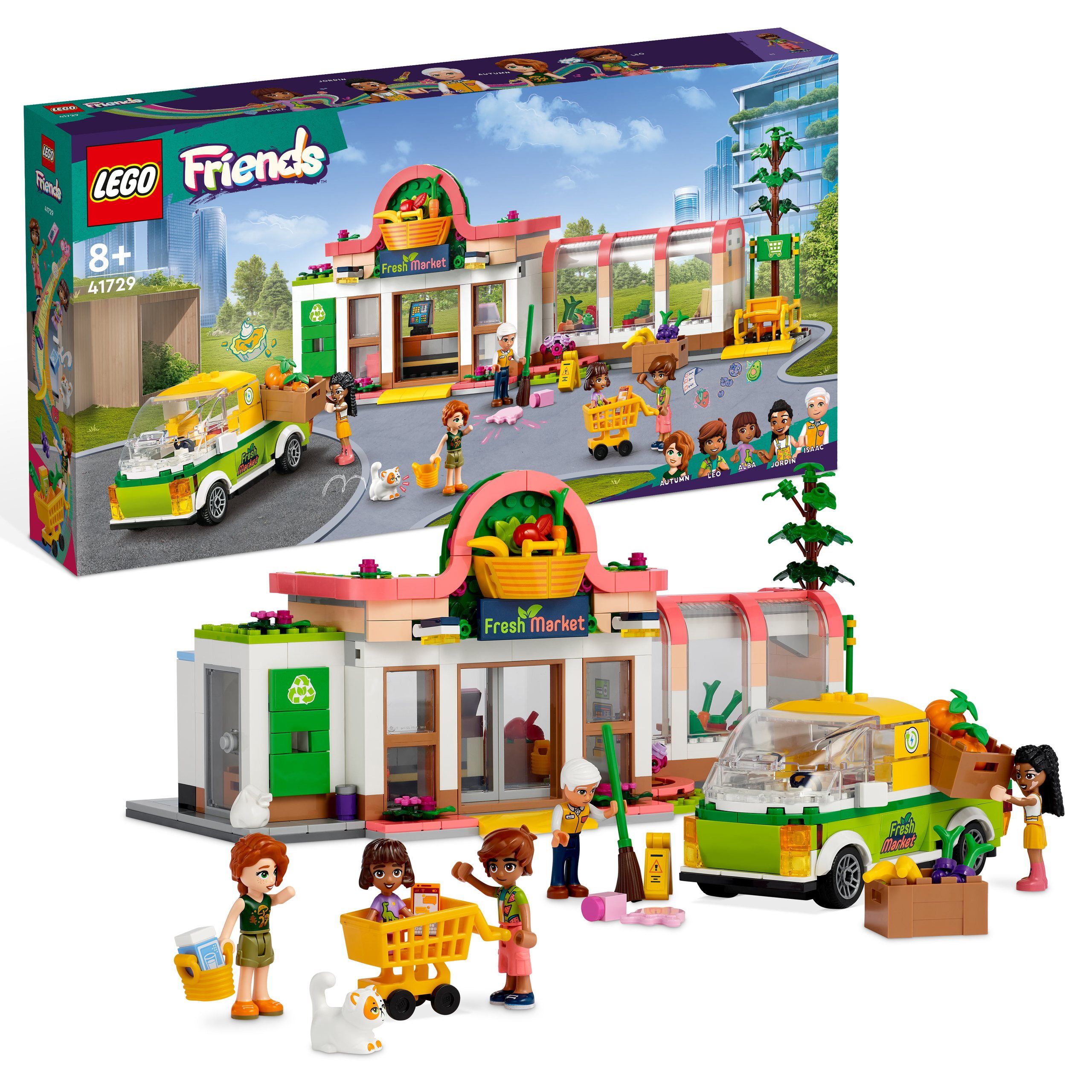  Lego friends süßwaren mit donuts 41723