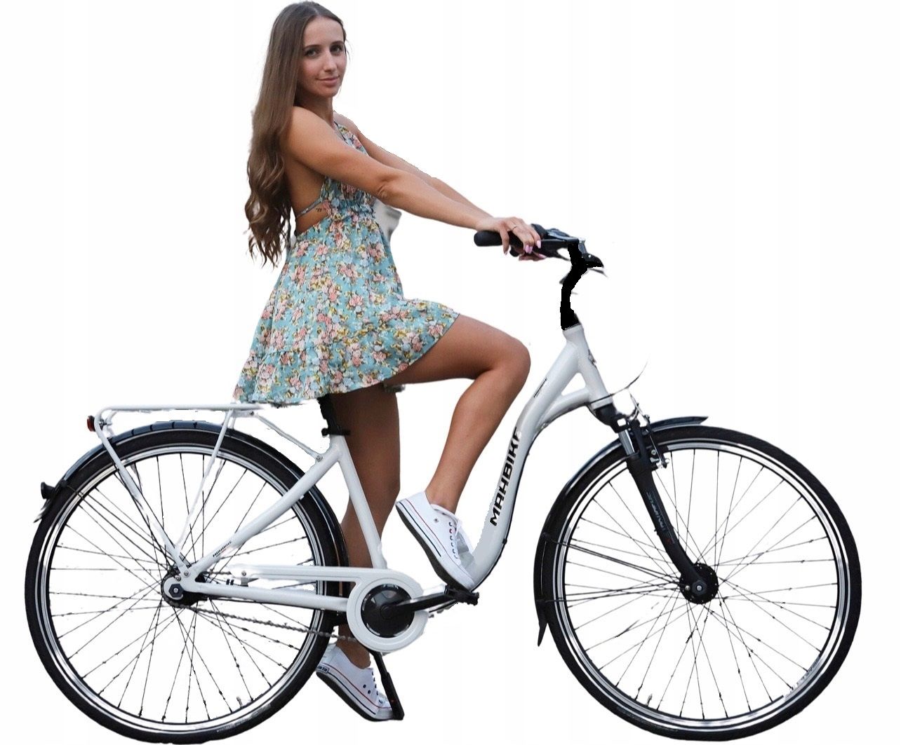  Miesto dviratis 28'' shimano nexus 7 krepšys purvasaugiai apšvietimas kamieno