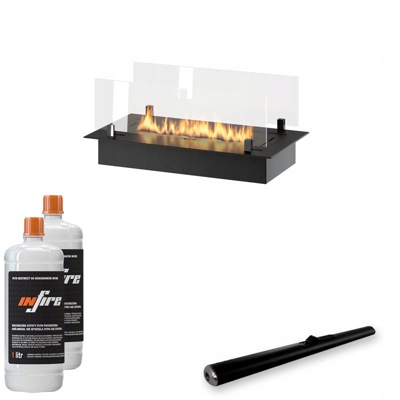  Biokrb biokrb pro ethanol vestavěný black burner 500 slim line