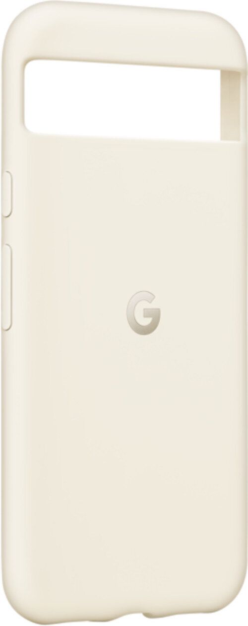  Fall google pixel case in google pixel pixel 8a silikon zurück, cremig porcelain