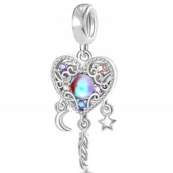  Charms mit farbigen schmetterlinge anhänger beads silber 925 simplyme + kostenlos
