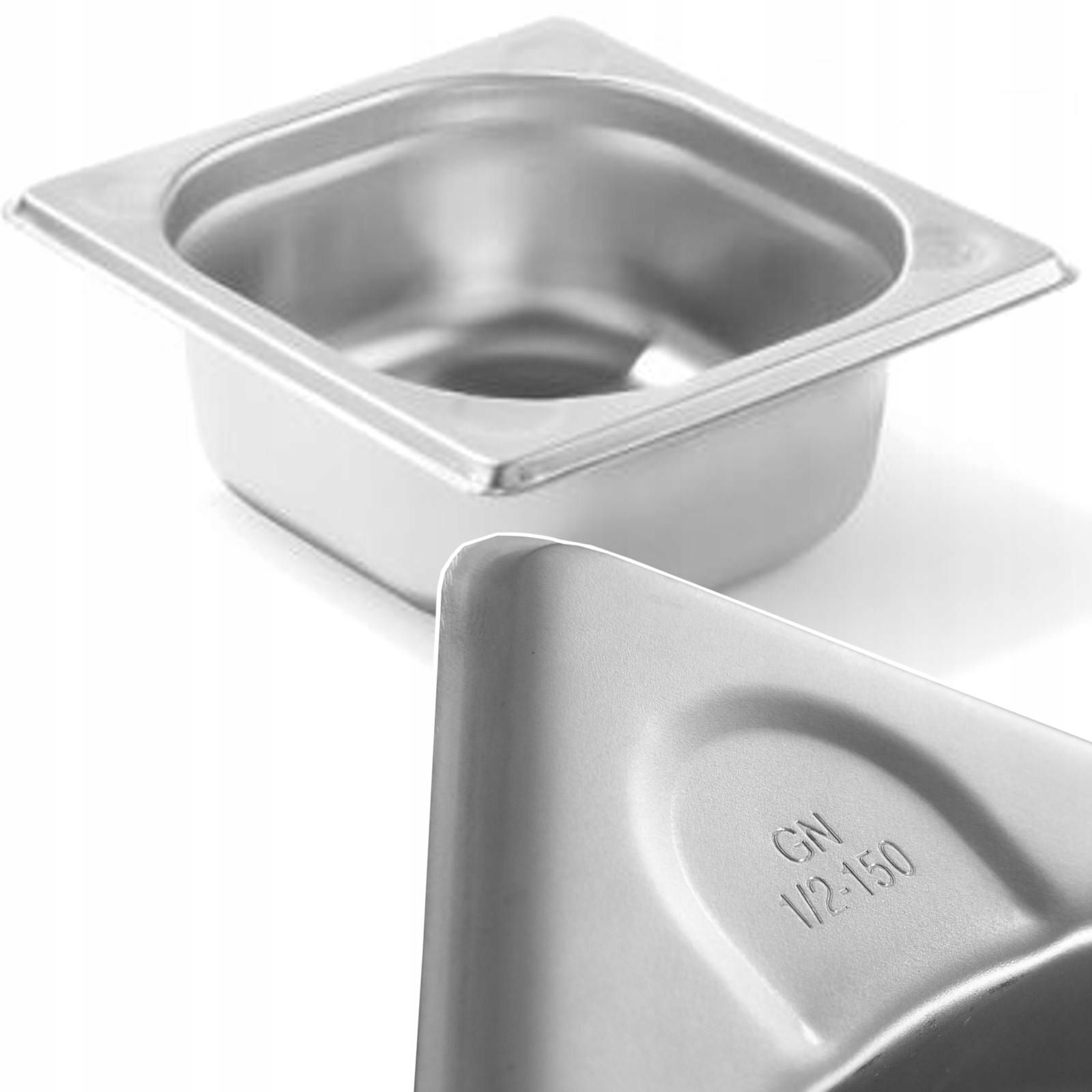  Gn konteineris 2/3 nerūdijantis plienas 150mm pietrowanie gastronominis į zmyware