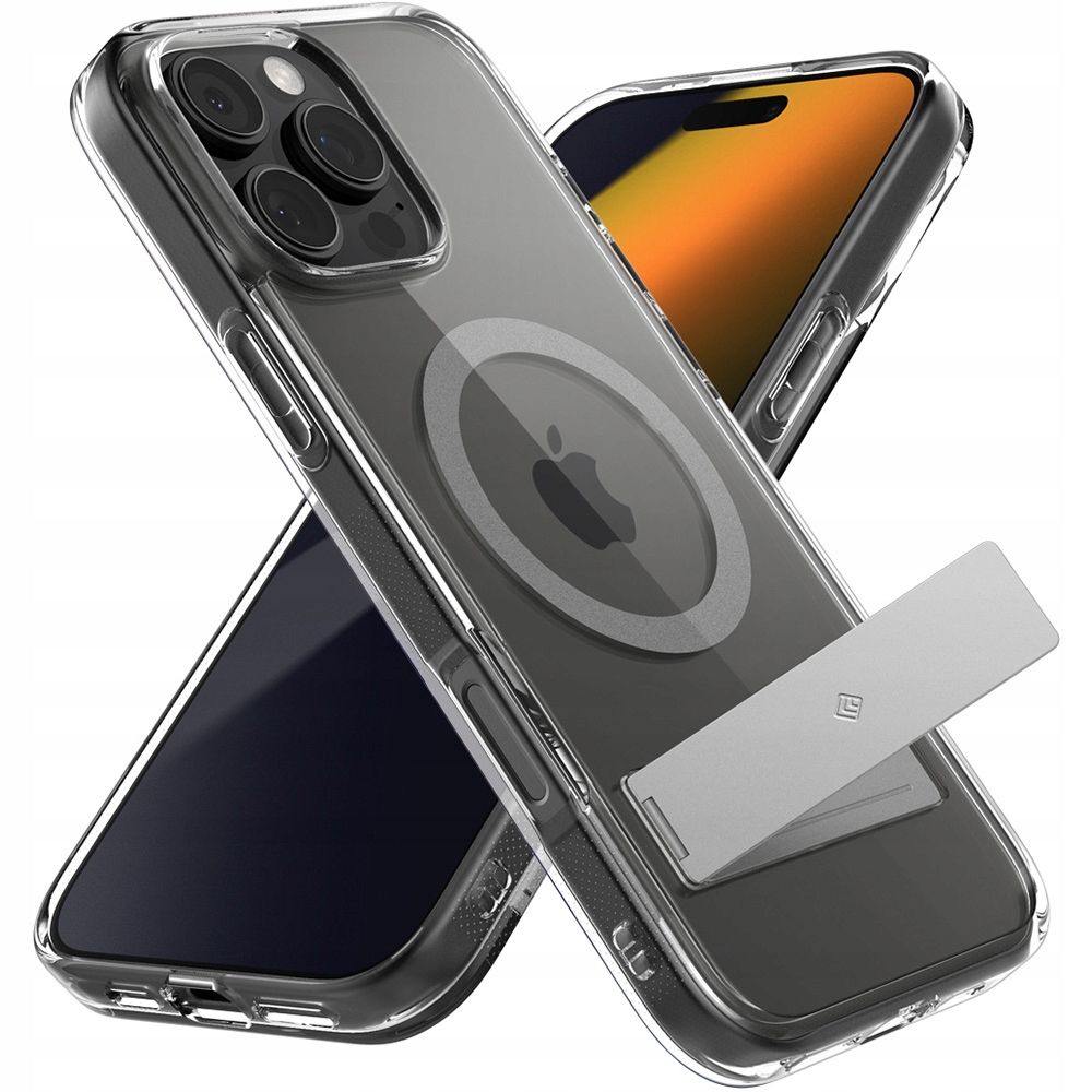  Byla spigen į "iphone" 16 pro, nugara į magsafe, lengvas, tvirtas, stilingas