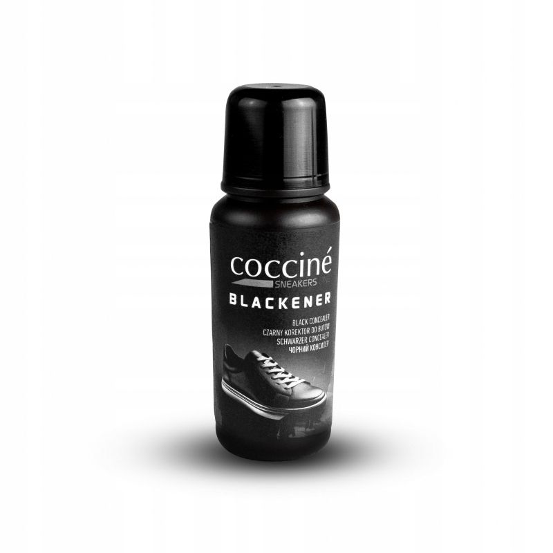  1x coccine blackener korektors uz melns kurpe kedas odswiezenie